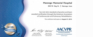 Marengo Memorial Hospital
AACVPR