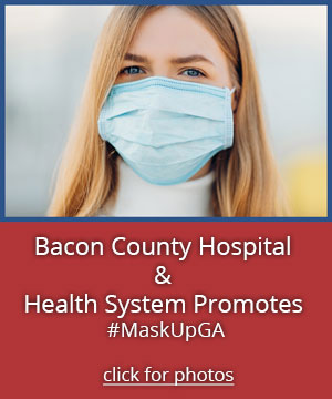 Bacon County Hospital and Health System Promotes Mask Up Georgia <br>
<br>Click for Photos
