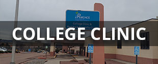 Banner picture of The College Clinic. Banner says:
College clinic