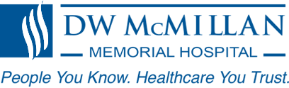 D.W. McMillan Memorial Hospital Logo